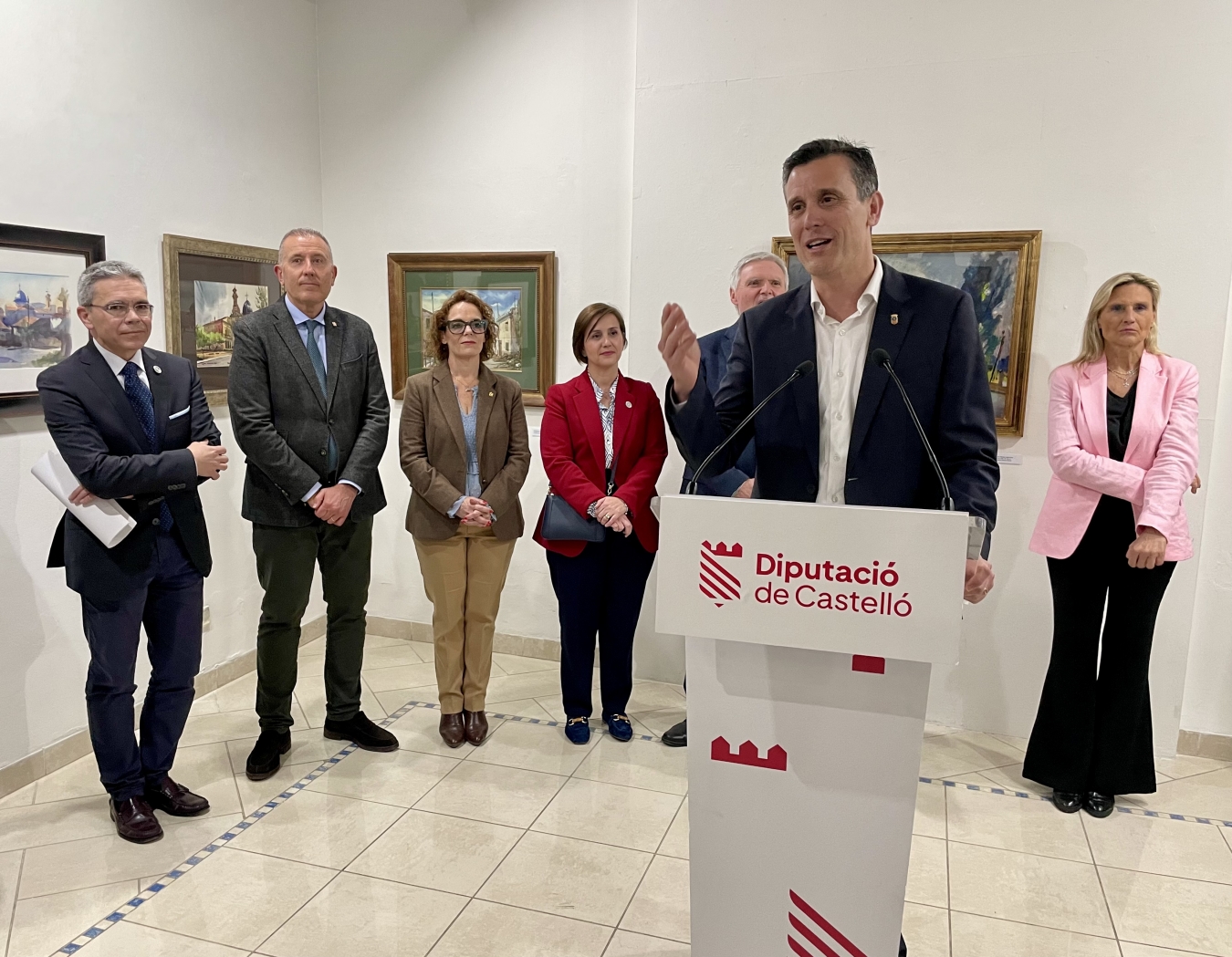 La Diputación de Castellón abre las puertas de la exposición ‘Mirant a Lledó’