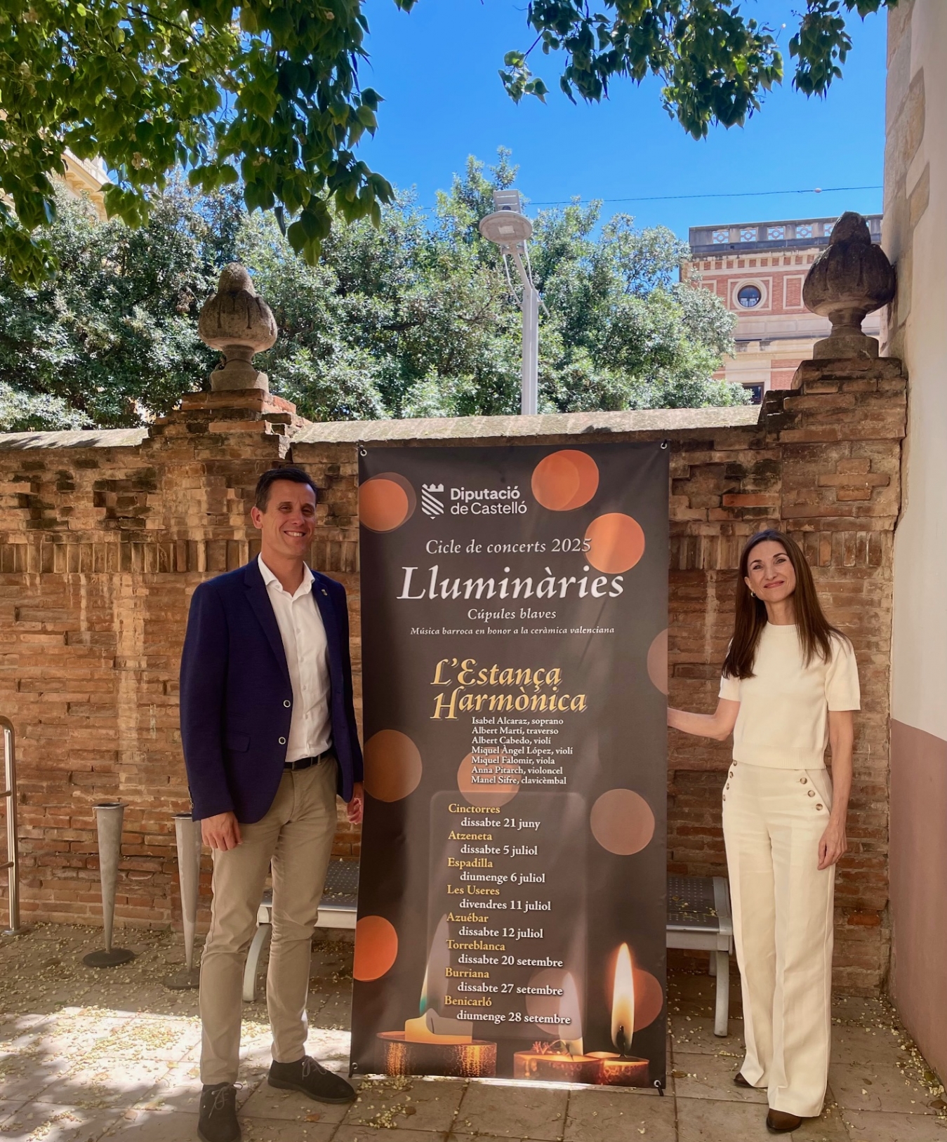 La Diputación de Castellón acerca la música barroca a ocho municipios de la provincia con una nueva edición de ‘Cúpules Blaves’