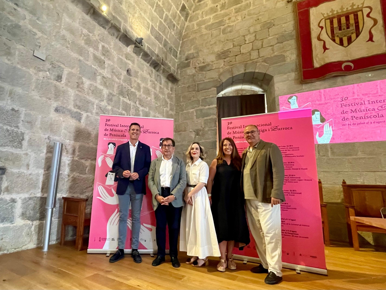 La Diputación de Castellón celebra el 30º aniversario del Festival Internacional de Música Antigua y Barroca de Peñíscola con una programación especial