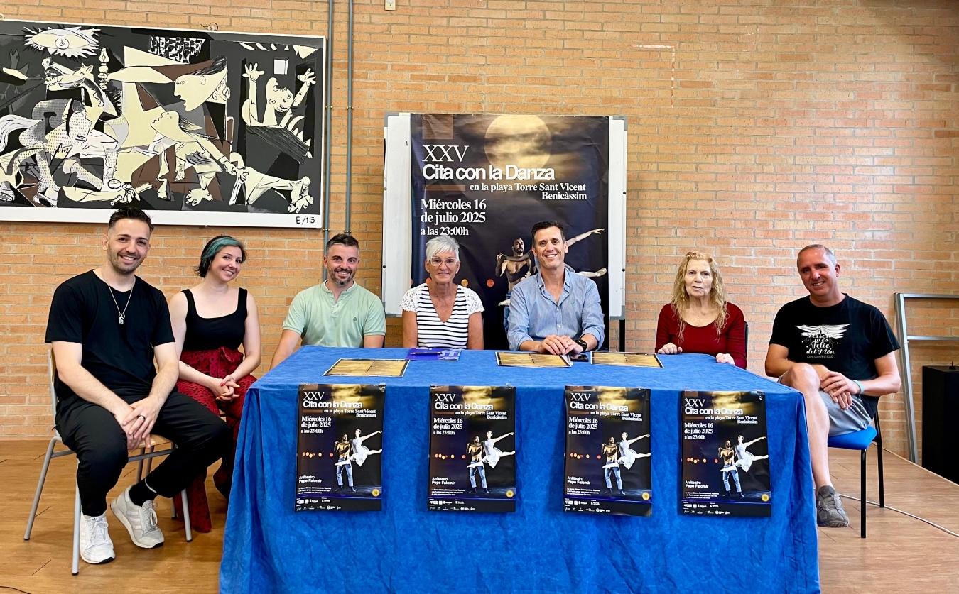 La Diputación de Castellón celebra los 25 años del festival Cita con la Danza de Benicàssim reafirmando su apuesta por la cultura