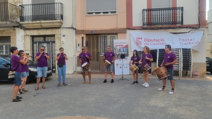 La Diputación de Castellón promueve la música tradicional de dolçaina y tabal con la XIII edición del Dolç Festival
