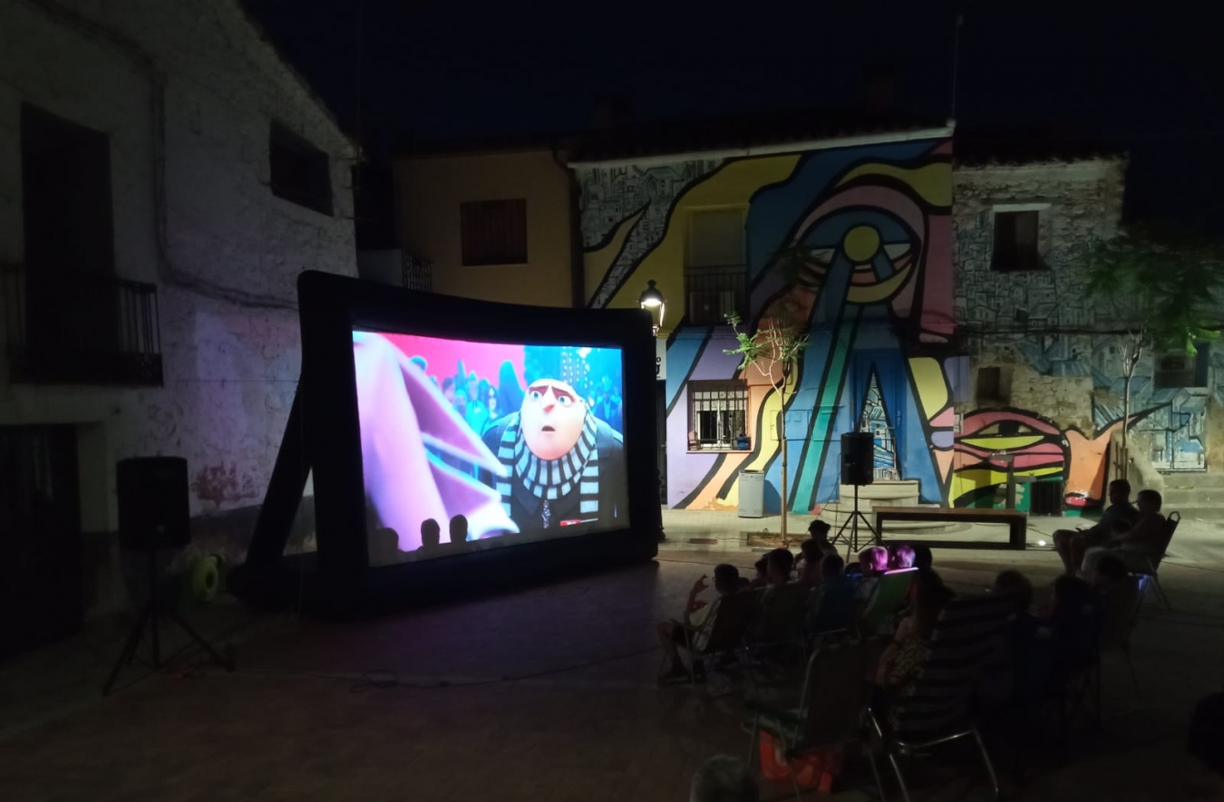 La Diputación de Castellón lleva el cine de verano a 53 municipios de menos de 300 habitantes